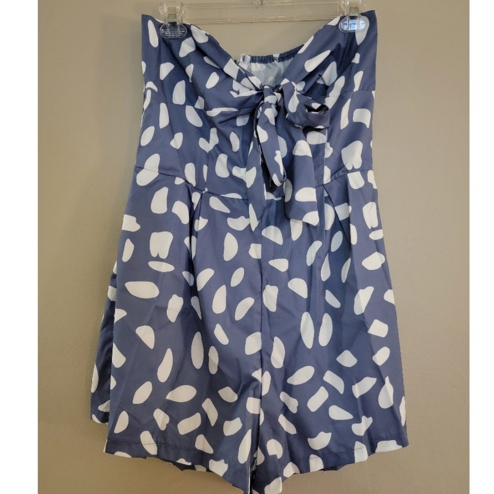 Women's Strapless Romper
